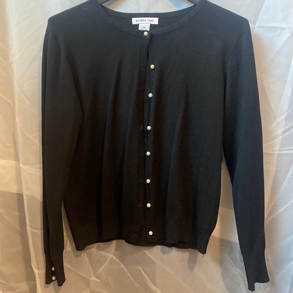Estrna Jane Black Cardigan